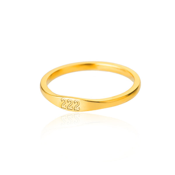 Manifestation Angel Number Rings