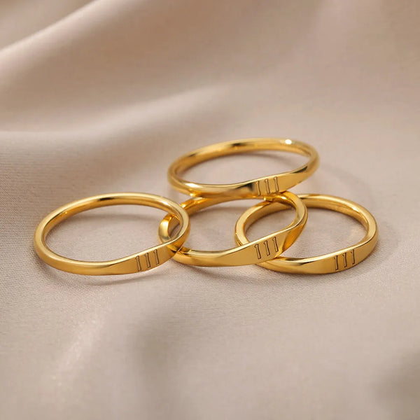Manifestation Angel Number Rings
