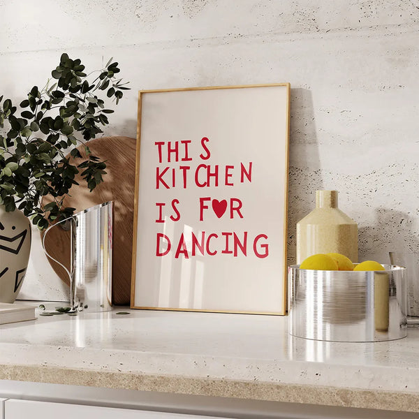 Aesthetic Kitchen Wall Art Poster