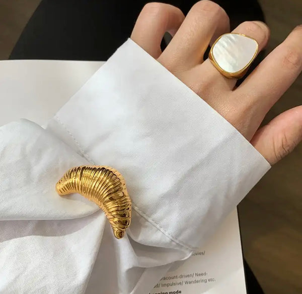 Croissant Brooches