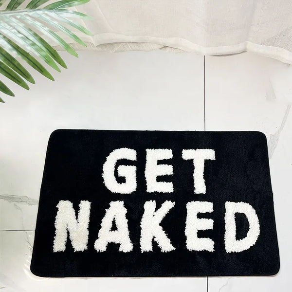Get Naked Fluffy Bathroom Mat