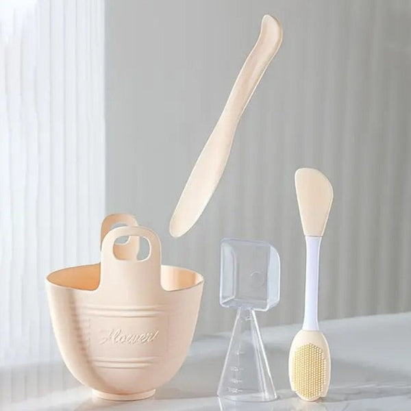 Face Mask Mixing Bowl Set | 4pcs