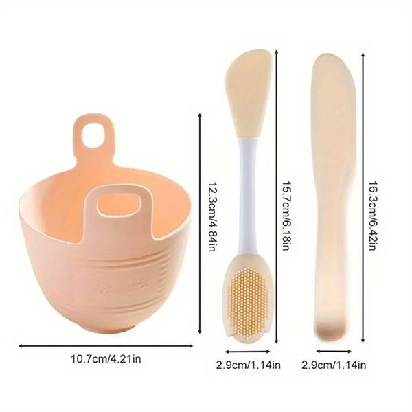 Face Mask Mixing Bowl Set | 4pcs