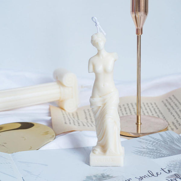 DIY Venus Candle Mold Art Human Female Body Candle Silicone Mold Fragrance Human Shaped Candle Making Wax Plaster Mould Handmade