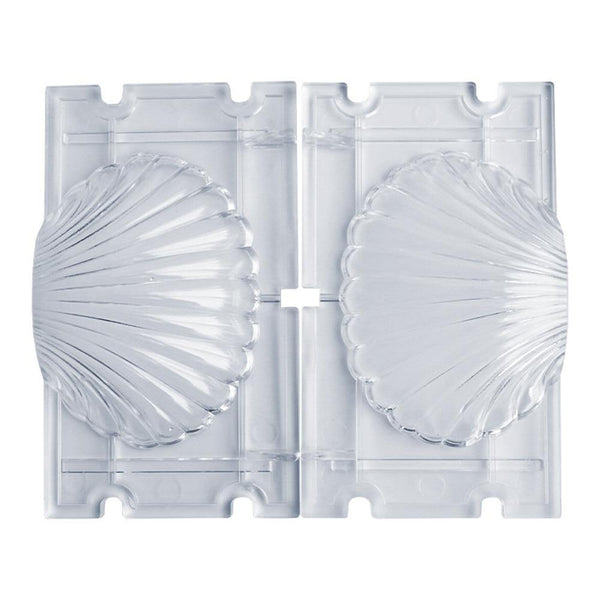 3D Seashell Candle Mould Scented Candle Mold Handmade Candle Making Shell Aromatherapy Plaster Molds Plastic Scallop Soap Mold
