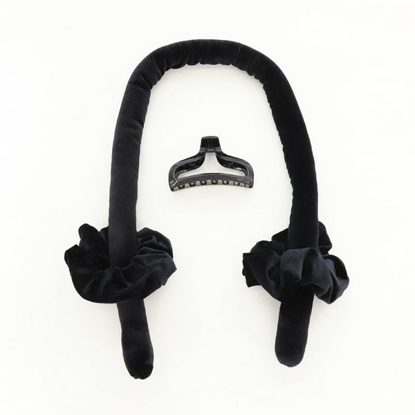 Best Seller | Heatless Curler Velvet Material | 5 Colours | The ultimate hair trend | Heatless & Easy to wear | Light & Soft |