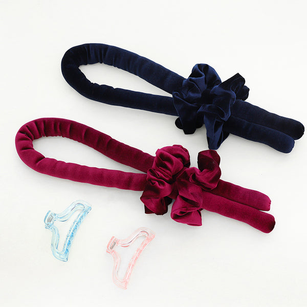 Best Seller | Heatless Curler Velvet Material | 5 Colours | The ultimate hair trend | Heatless & Easy to wear | Light & Soft |