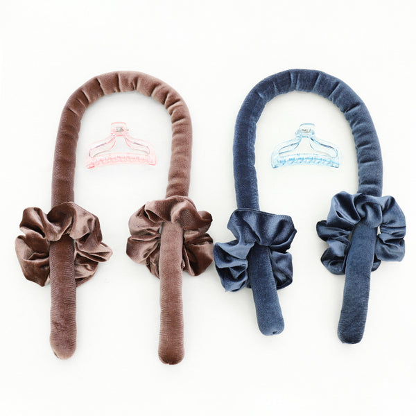 Best Seller | Heatless Curler Velvet Material | 5 Colours | The ultimate hair trend | Heatless & Easy to wear | Light & Soft |