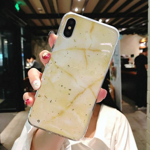 iPhone glittery rubber case multicolour pastel glitters for iPhone fashion for women 2021 - Poshein