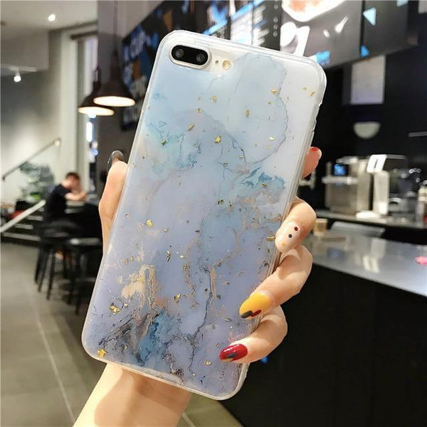 iPhone glittery rubber case multicolour pastel glitters for iPhone fashion for women 2021 - Poshein