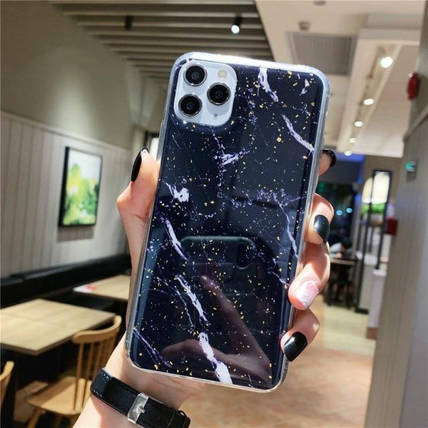 iPhone glittery rubber case multicolour pastel glitters for iPhone fashion for women 2021 - Poshein