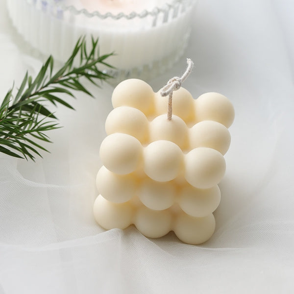 3D Silicone Mold DIY Candle Mould Soy Wax Scented Mold Handmade Aroma Soap Candle Mold Aromatherapy Plaster Candle Holder Making