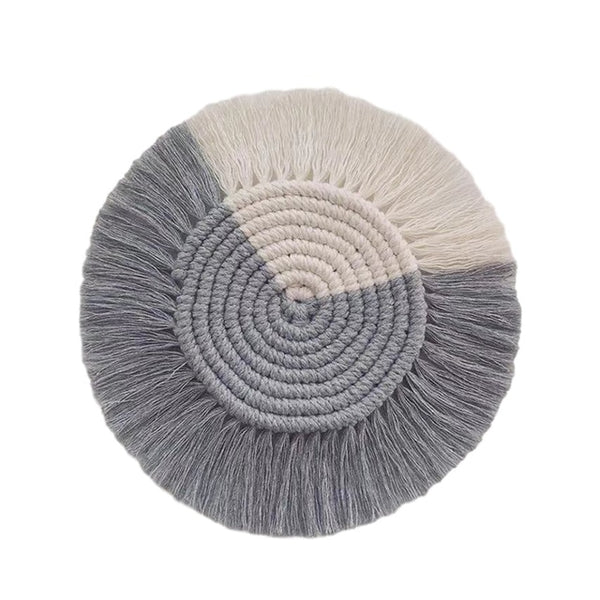Round Kitchen Table Mats Set Coasters Set Insulation Mats Tableware Placemat
