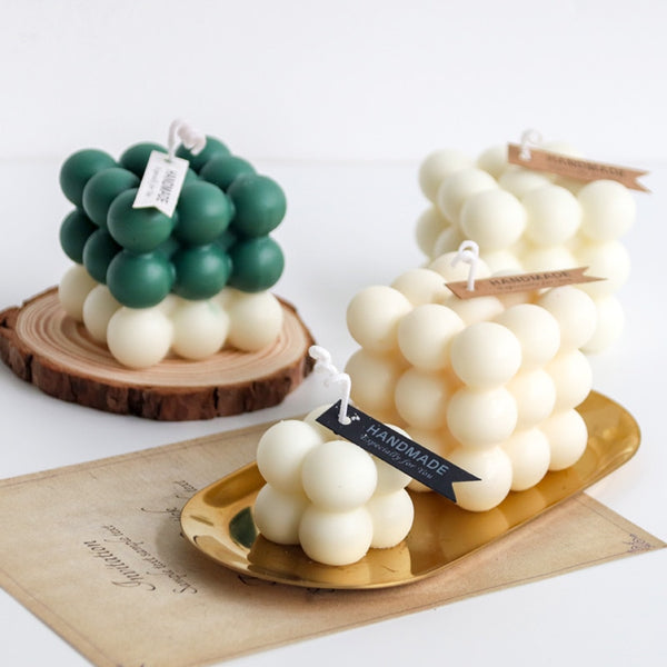 DIY Wax Candle Silicone Molds Soy Wax Candle Mold For Crafts Aromatherapy Plaster 3D Resin Mold Handmade Candle Holder Soap Form